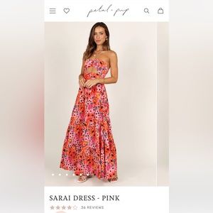 Petal + Pup Pink Sarai Dress